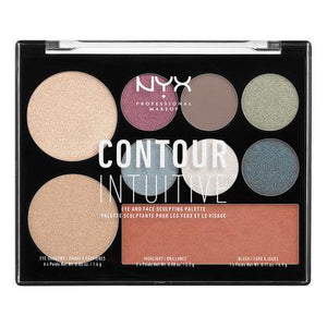 NYX Cosmetics NYX Contour Intuitive Pallete - Plum Metals - #CIP03 - Sleek Nail