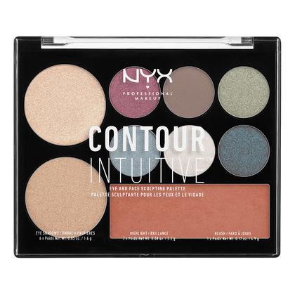 NYX Cosmetics NYX Contour Intuitive Pallete - Plum Metals - #CIP03 - Sleek Nail