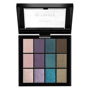 NYX Cosmetics NYX Ultimate Multi-Finish Shadow Palette - Smoke Screen - #USP07 - Sleek Nail