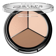 NYX Cosmetics NYX 3 Steps Face Sculpting Palette - Fair - #3STS01 - Sleek Nail