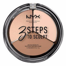 NYX - 3 Steps Face Sculpting Palette - Fair - 3STS01
