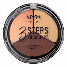 NYX - 3 Steps Face Sculpting Palette - Medium - 3STS03