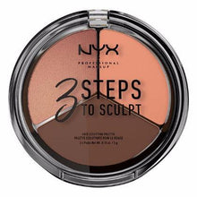 NYX - 3 Steps Face Sculpting Palette - Deep - 3STS04