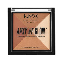 NYX Cosmetics NYX Away We Glow Illuminating Powder - Shimmer Thrill - #AWGIP02 - Sleek Nail