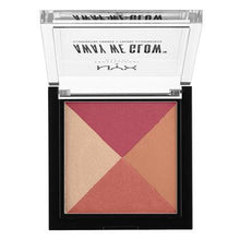 NYX Cosmetics NYX Away We Glow Illuminating Powder - Sunset Blvd - #AWGIP05 - Sleek Nail