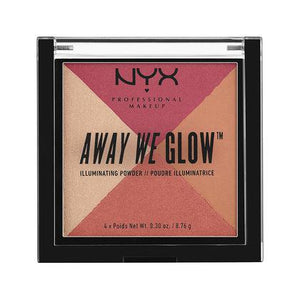 NYX Cosmetics NYX Away We Glow Illuminating Powder - Sunset Blvd - #AWGIP05 - Sleek Nail