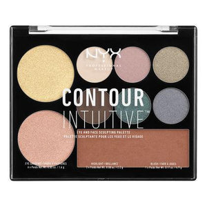 NYX Cosmetics NYX Contour Intuitive Pallete - Smoke & Pearls - #CIP05 - Sleek Nail