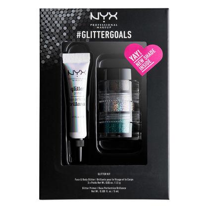 NYX Cosmetics NYX #GLITTERGOALS - Kit 1 - #GLISET01 - Sleek Nail