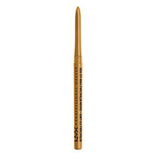 NYX Cosmetics NYX Retractable Eye Liner Pencil - Gold - #MPE06 - Sleek Nail