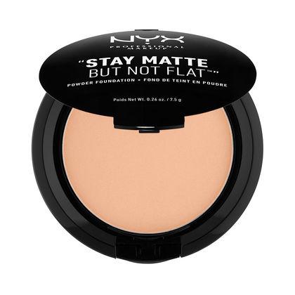 NYX Cosmetics NYX Stay Matte But Not Flat Powder Foundation - Warm - #SMP17 - Sleek Nail