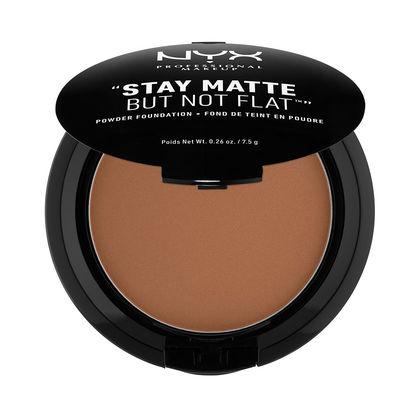 NYX Cosmetics NYX Stay Matte But Not Flat Powder Foundation - Deep Dark - #SMP20 - Sleek Nail