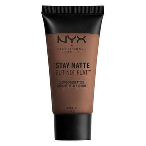 NYX Cosmetics NYX Stay Matte But Not Flat Liquid Foundation - Deep Dark - #SMF20 - Sleek Nail