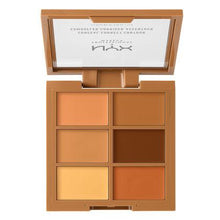 NYX Cosmetics NYX Conceal, Correct, Contour Palette - Deep - #3CP03 - Sleek Nail