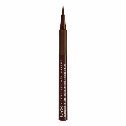 NYX - Colored Felt Tip Liner - Chocolate Brown - CFTL06