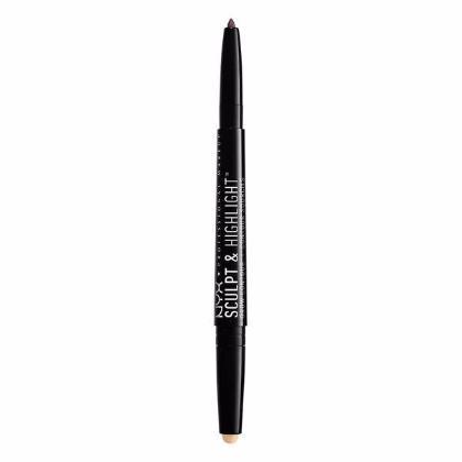 NYX Sculpt & Highlight Brow Contour - Taupe / Vanilla - #SHBC02