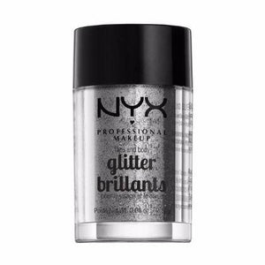 NYX - Face & Body Glitter - Silver - GLI10