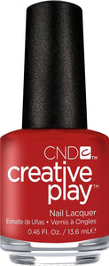 CND Creative Play -  Red Y To Roll 0.5 oz - #412, Nail Lacquer - CND, Sleek Nail