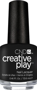 CND Creative Play -  Black Forth 0.5 oz - #451, Nail Lacquer - CND, Sleek Nail