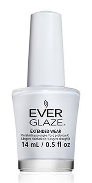 China Glaze Ever Glaze - White Noise 0.5 oz - #82328, Nail Lacquer - China Glaze, Sleek Nail