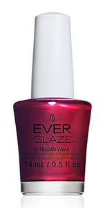 China Glaze Ever Glaze - Taken for Pomegranate 0.5 oz - #82344, Nail Lacquer - China Glaze, Sleek Nail