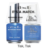 IBD It's A Match Duo - Tisk, Tisk - #65679, Gel & Lacquer Polish - IBD, Sleek Nail
