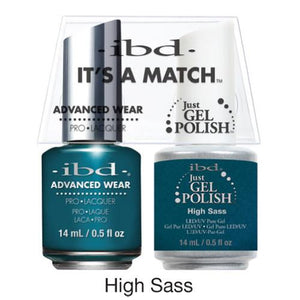 IBD It's A Match Duo - High Sass - #65681, Gel & Lacquer Polish - IBD, Sleek Nail
