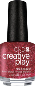 CND Creative Play -  Crimson Like Hot 0.5 oz - #415, Nail Lacquer - CND, Sleek Nail