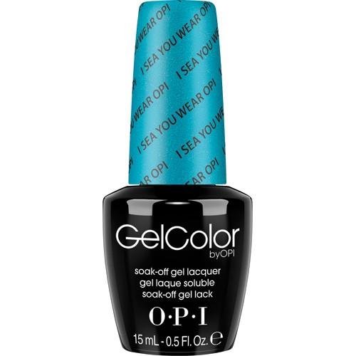 OPI GelColor - I Sea You Wear OPI 0.5 oz - #GCA73, Gel Polish - OPI, Sleek Nail
