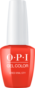 OPI OPI GelColor - A Red-vival City 0.5 oz - #GCL22 - Sleek Nail