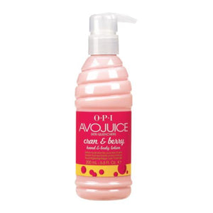 OPI Avojuice - Cran & Berry Lotion 6.6 oz / 200 Ml, Lotion - OPI, Sleek Nail