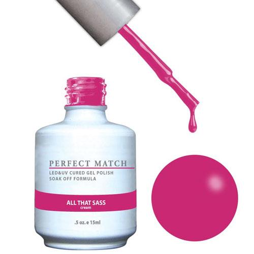 LeChat LeChat Perfect Match Gel / Lacquer Combo - All That Sass 0.5 oz - #PMS179 - Sleek Nail