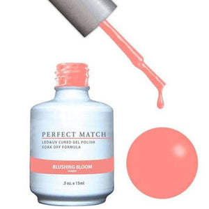 LeChat LeChat Perfect Match Gel / Lacquer Combo - Blushing Bloom 0.5 oz - #PMS171 - Sleek Nail