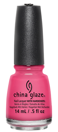 China Glaze China Glaze - Shocking Pink 0.5 oz - #70293 - Sleek Nail