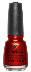 China Glaze China Glaze - Red Pearl 0.5 oz - #77012 - Sleek Nail