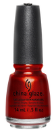 China Glaze China Glaze - Red Pearl 0.5 oz - #77012 - Sleek Nail