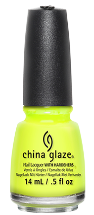 China Glaze China Glaze - Yellow Polka Dot Bikini 0.5 oz - #80948 - Sleek Nail