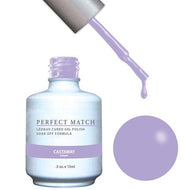 LeChat LeChat Perfect Match Gel / Lacquer Combo - Castaway 0.5 oz - #PMS154 - Sleek Nail