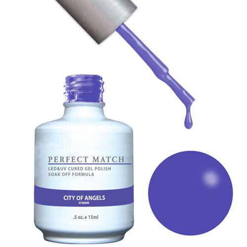 LeChat LeChat Perfect Match Gel / Lacquer Combo - City Of Angels 0.5 oz - #PMS141 - Sleek Nail
