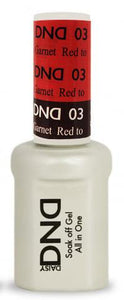 DND - Mood Change Gel - Red to Garnet 0.5 oz - #D03