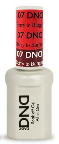 DND - Mood Change Gel - Berry to Burgundy 0.5 oz - #D07