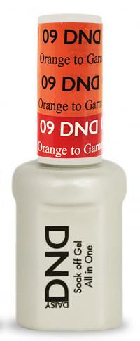 DND - Mood Change Gel - Orange to Garnet 0.5 oz - #D09