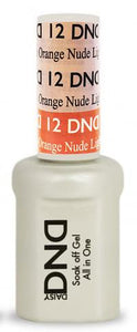 DND - Mood Change Gel - Light Pink to Orange Nude 0.5 oz - #D12