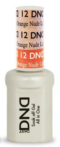 DND - Mood Change Gel - Light Pink to Orange Nude 0.5 oz - #D12