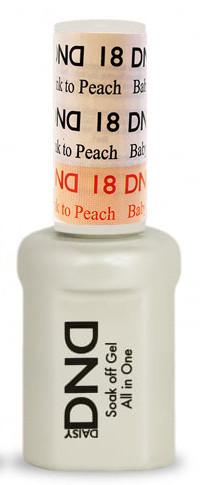DND - Mood Change Gel - Baby Pink to Peach 0.5 oz - #D18