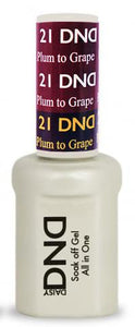 DND - Mood Change Gel - Plum to Grape 0.5 oz - #D21