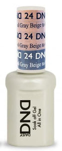 DND - Mood Change Gel - Beige to Cool Gray 0.5 oz - #D24