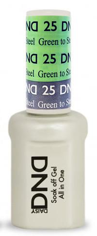 DND - Mood Change Gel - Green to Steel 0.5 oz - #D25