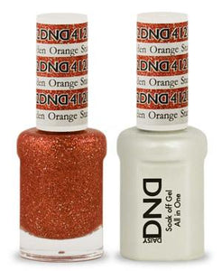 DND - Daisy Nail Design DND - Gel & Lacquer - Golden Orange Star - #412 - Sleek Nail