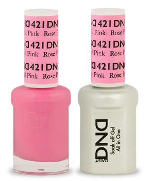 DND - Daisy Nail Design DND - Gel & Lacquer - Rose Petal Pink - #421 - Sleek Nail