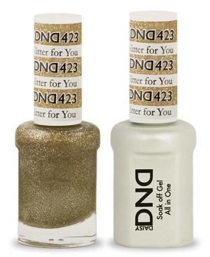 DND - Daisy Nail Design DND - Gel & Lacquer - Glitter for You - #423 - Sleek Nail